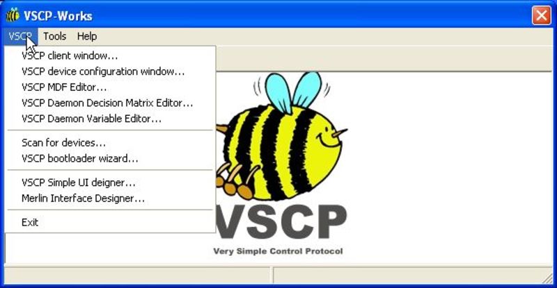 VSCPWorks screenshot